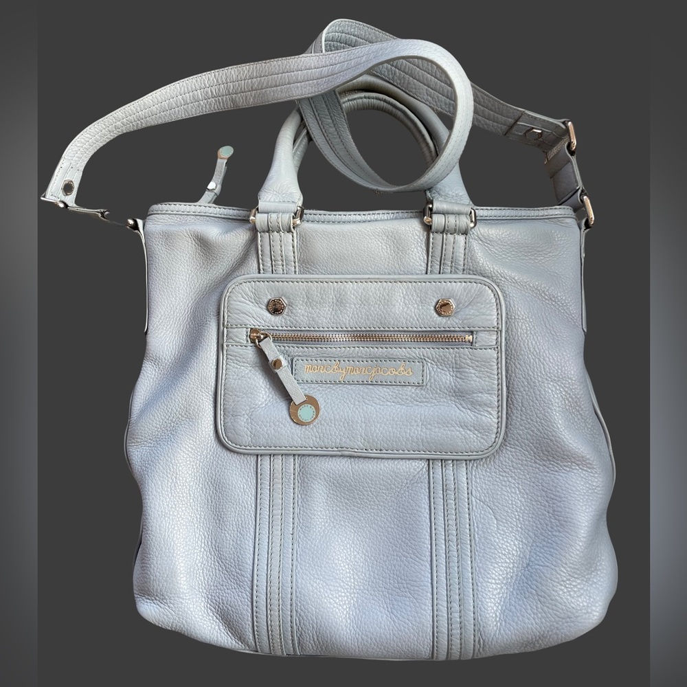 Marc by Marc Jacobs Blue Hobo Crossbody Bag 100% Cow Leather